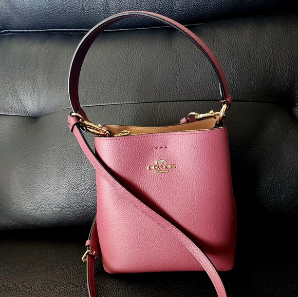 Coach Town Bucket -  Mauve - Picture 7 of 7